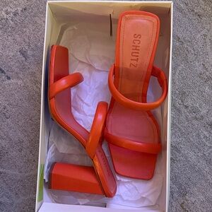 SCHUTZ Women's Coral Block Heels